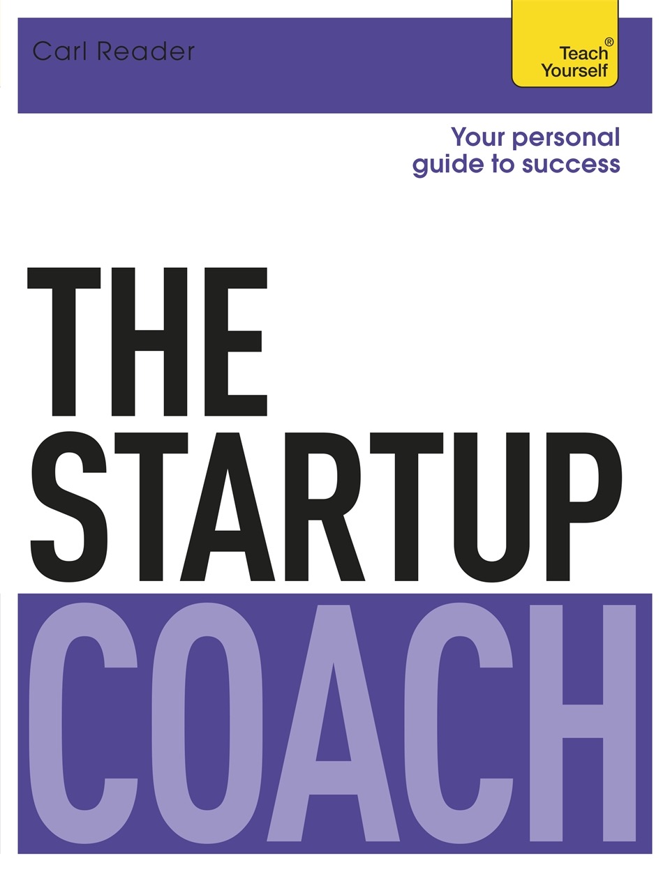 The Startup Coach by Carl Reader — book cover